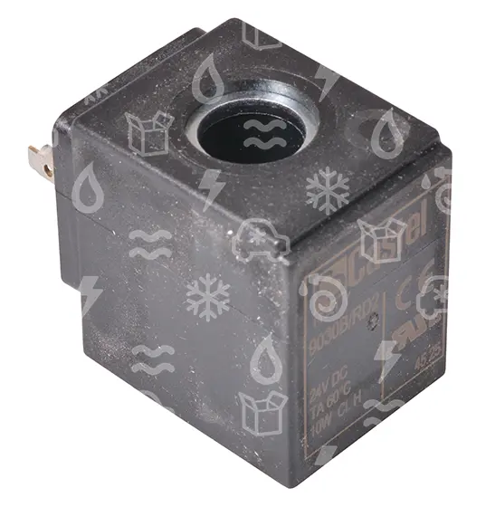 cívka solenoid ventilu CASTEL 9030B/RD2, HM6, 24 Vdc, 10W, pouze pro ventily řady 1133